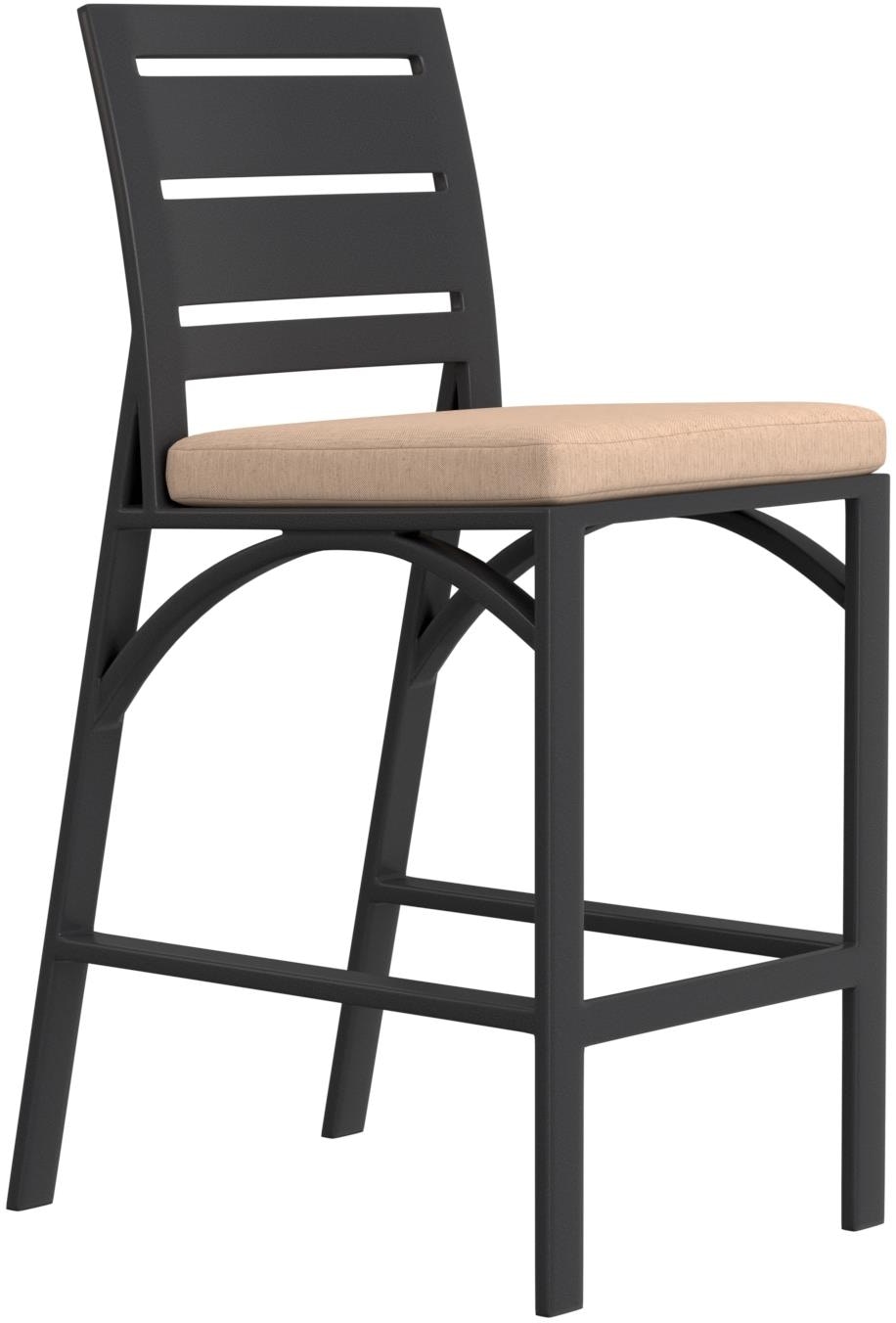 Arc Armless Bar Stool