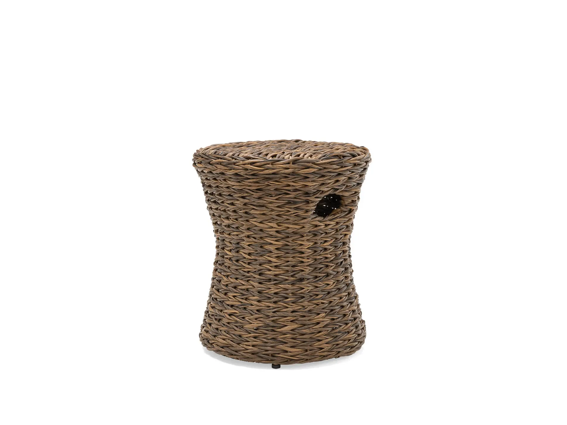 Cayman Woven Drum Stool/Side Table