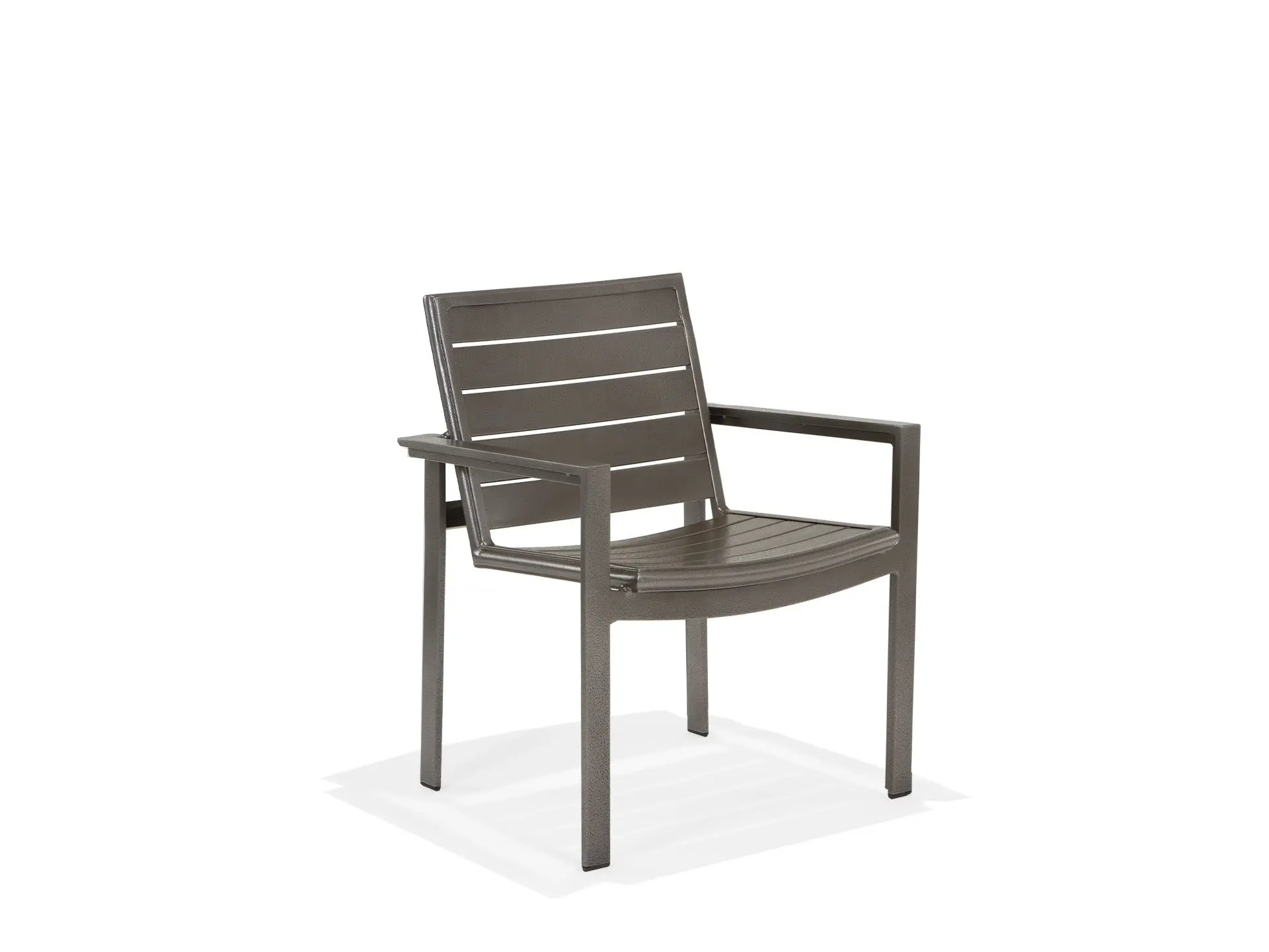 Hamilton Slat Nesting Dining Chair with arms