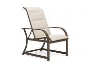 Key West Padded Sling Adjustable Lounge Chair