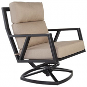 Aris Urban-Scale Swivel Rocker Lounge Chair