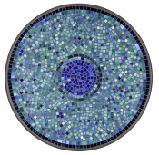 Opal-Glass Classic Mosaic Table Top