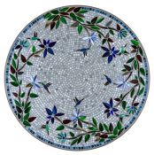 Royal Hummingbird Classic Mosaic Table Top