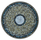 Slate-Glass Classic Mosaic Table Top